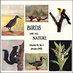 Birds and All Nature, Vol. VII, No 1, January 1900
