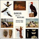 Birds and All Nature, Vol. IV, No 6, December 1898